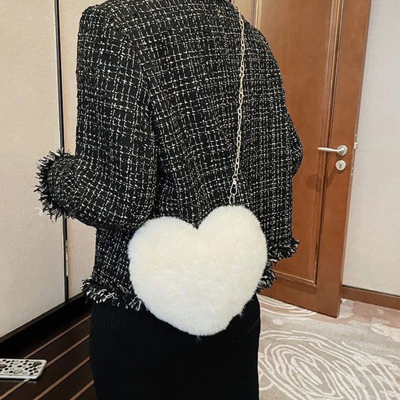 Strap Heart Women Bag